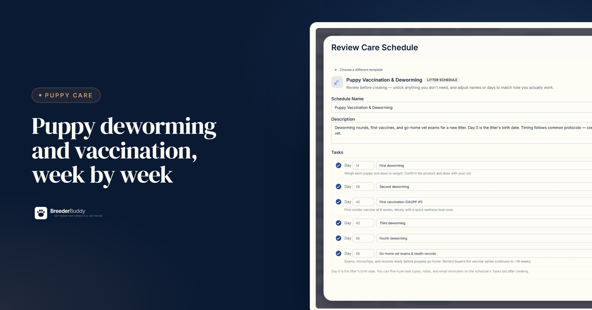 Puppy Deworming and Vaccination Schedule: Week by Week for Breeders