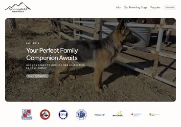 dog breeder websites done for you